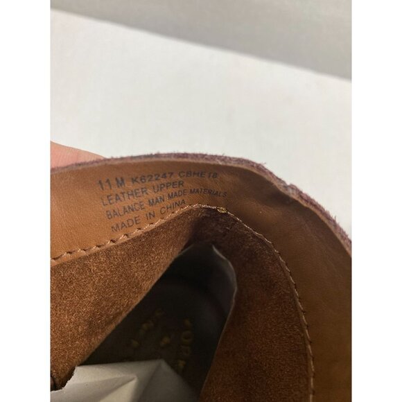 Kork Ease Giba Leather Suede Ankle Boots Womens size 11 Maroon‎ Zip Classic Fall - Picture 3 of 12